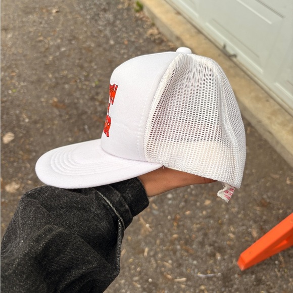 Vintage SOUTH OF THE BORDER trucker hat mesh foam white - Picture 6 of 6